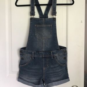 Denim overalls